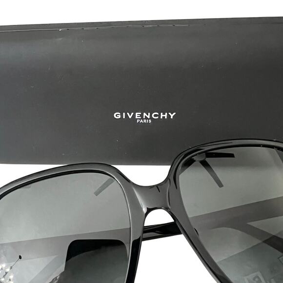 Givenchy Gv7123/G/S 807 Sunglasses Black Women’s Square Eyewear - Picture 2 of 7